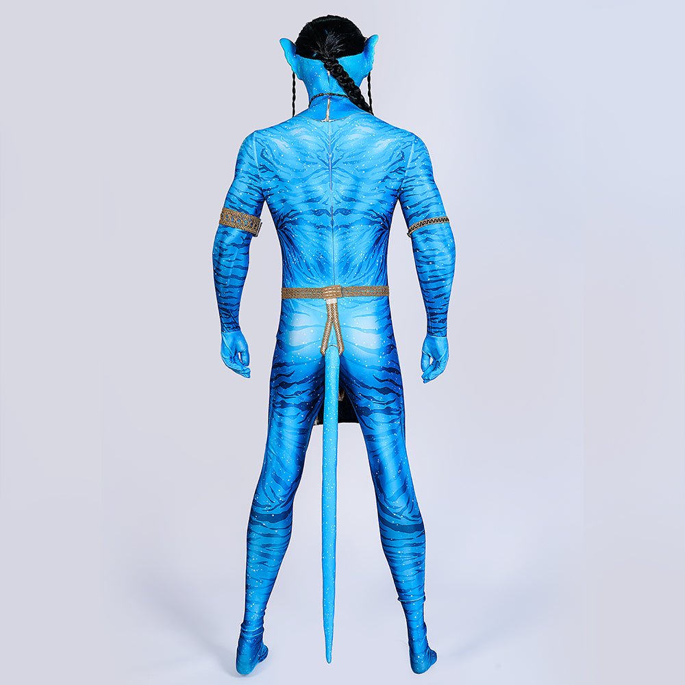 Costume Cosplay Jake Sully - Avatar: La Voie de l'Eau Tenue Guerrier Homme pour Halloween & Événements