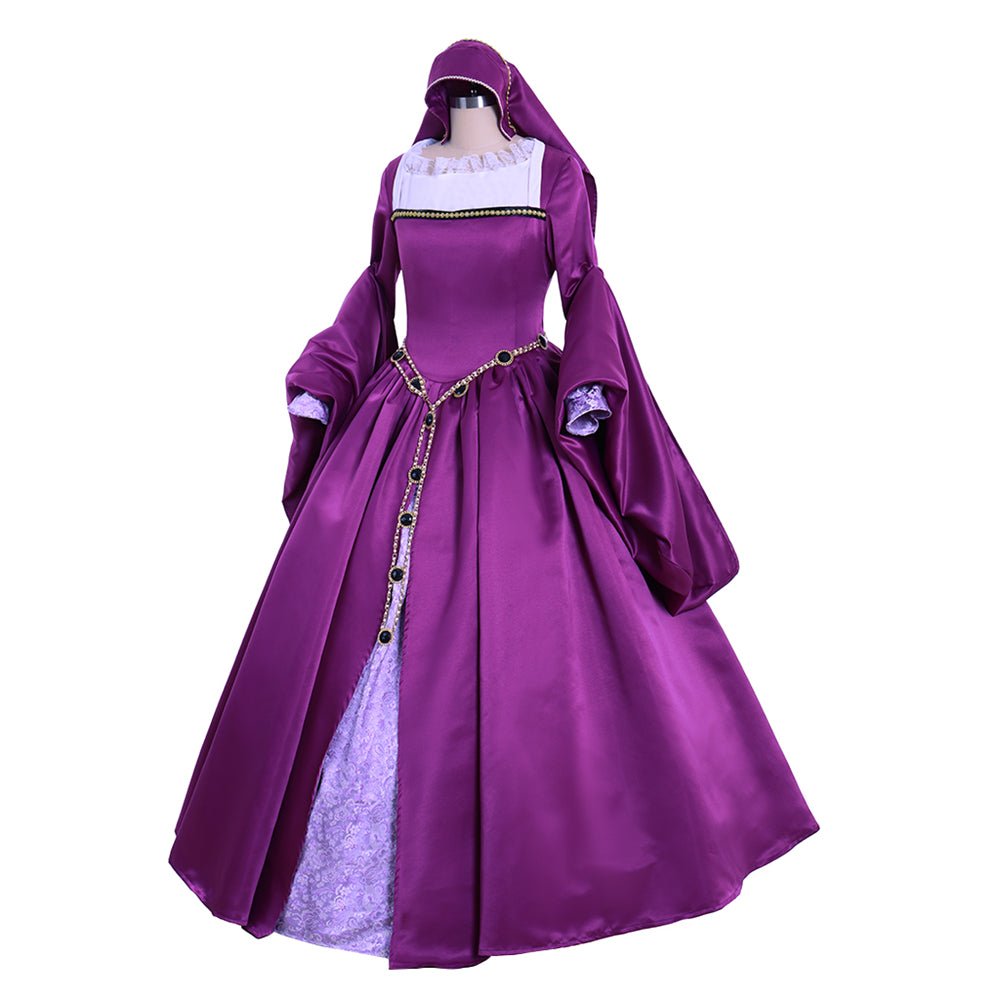 Robe Gothique Reine Elizabeth Tudor Victorienne | Costume Cosplay pour Foires Renaissance