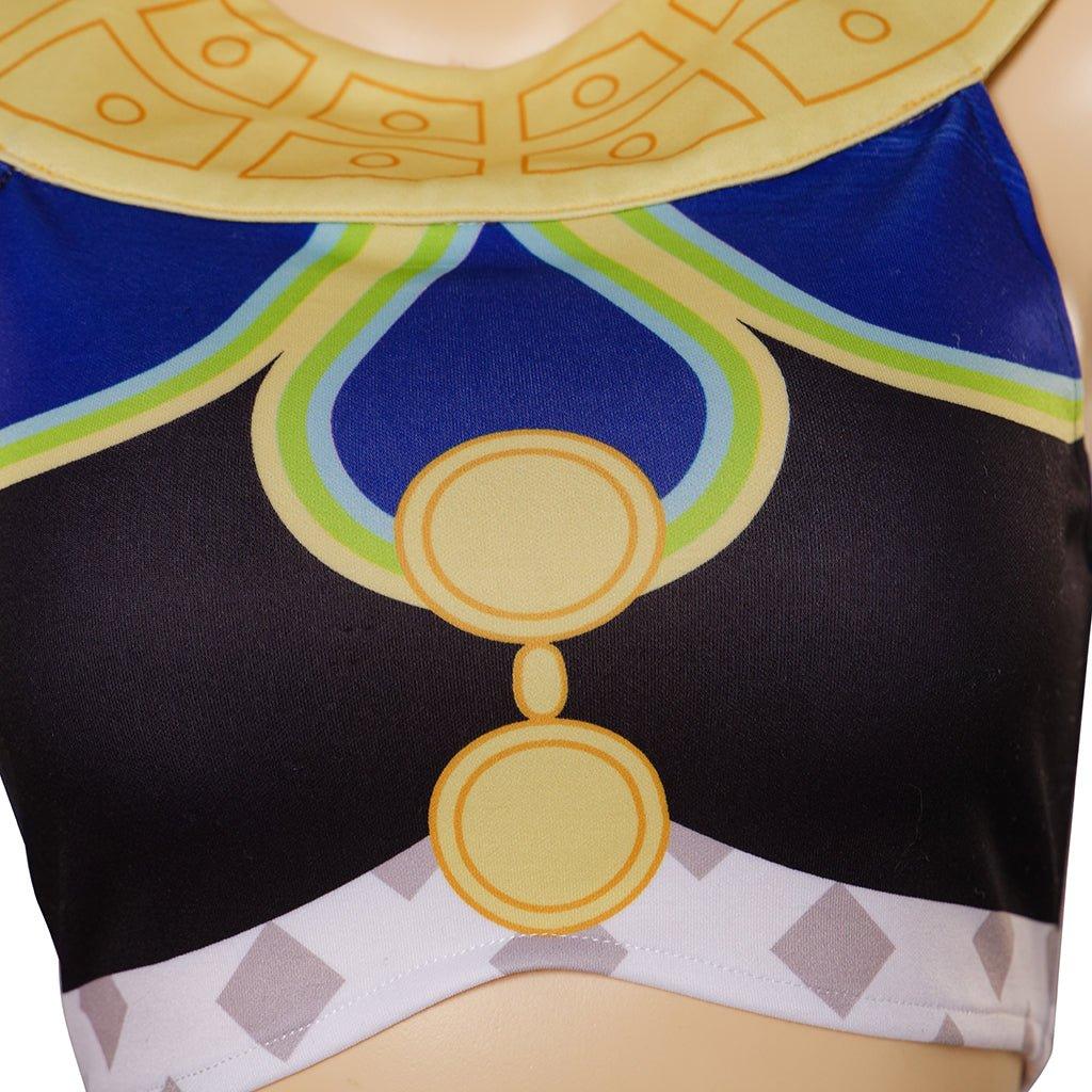 Costume Cosplay Lady Riju pour Femmes | Haut Jupe Robe | Halloween & Carnaval