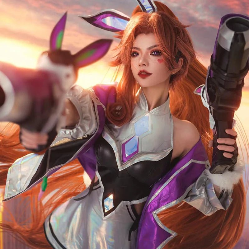Costume Cosplay LOL Battle Bunny Miss Fortune - Ensemble Complet