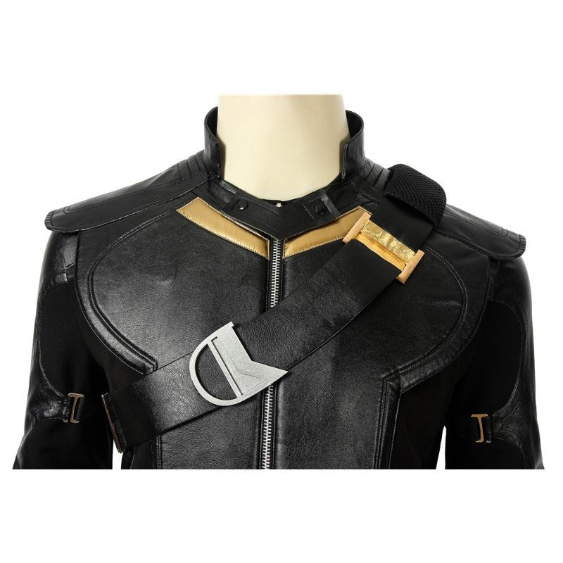 Costume Cosplay Hawkeye Endgame en Cuir PU - Tenue Marvel Avengers de Haute Qualité