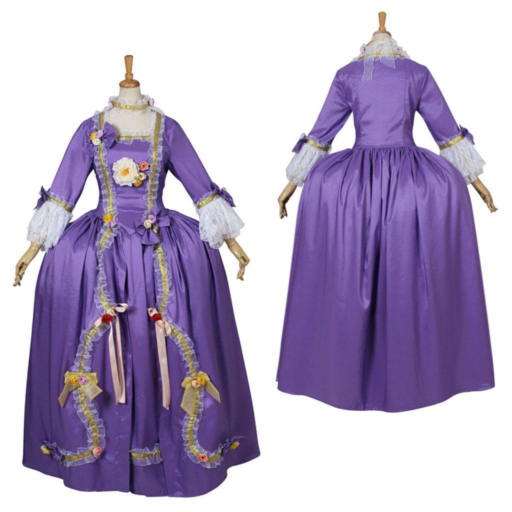 Robe de bal rococo gothique victorienne pour femmes | Costume historique élégant pour cosplay, soirées, Halloween et spectacles