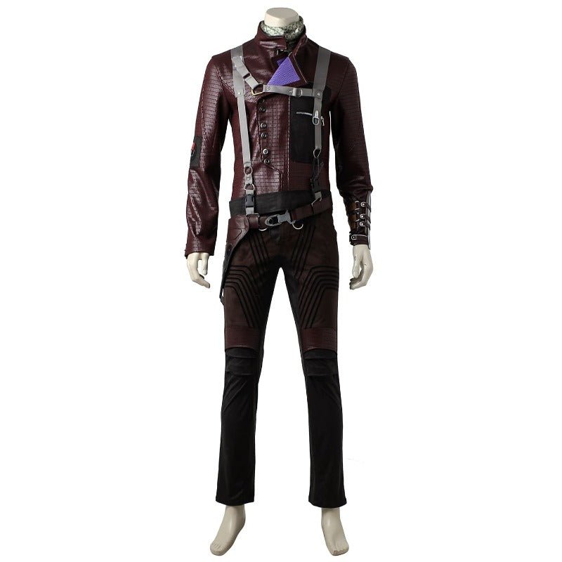 Costume Cosplay Yondu Udonta pour Adultes & Enfants | Tenue en Cuir Marron de Film pour Halloween