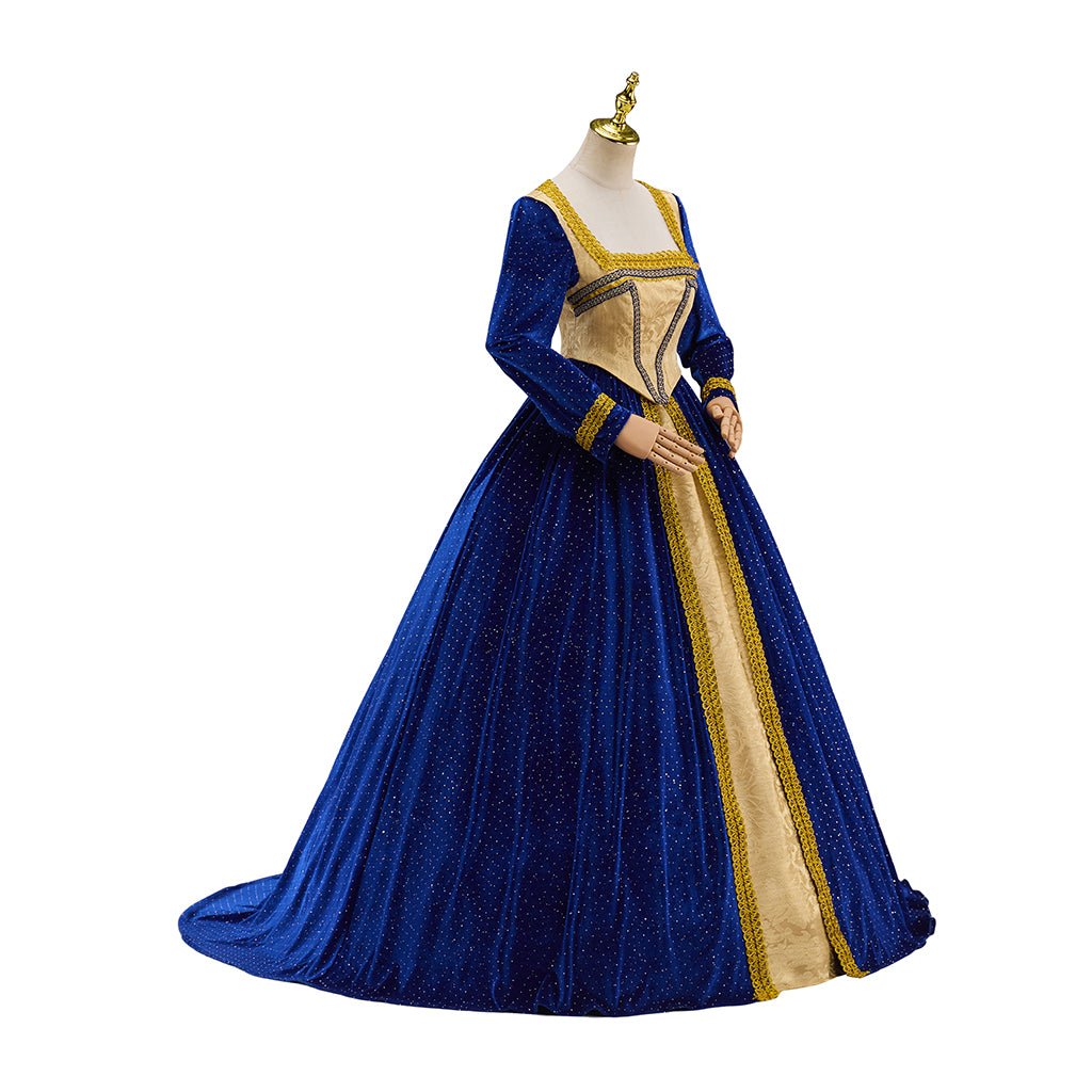 Robe Médiévale Rétro Gothique Punk pour Femmes – Élégant et Intemporel Costume Cosplay