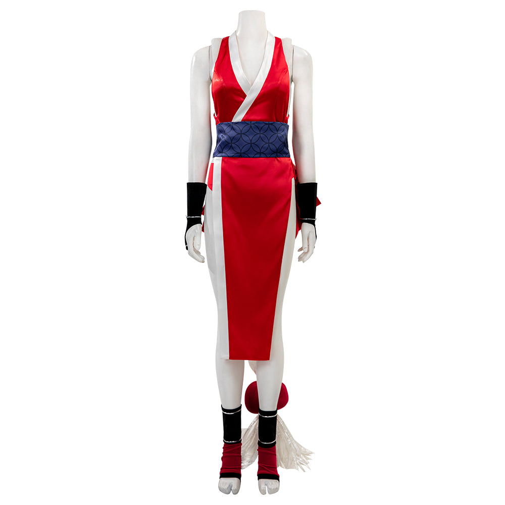 Costume Cosplay Mai Shiranui Street Fighter - Tenue de Jeu de Haute Qualité