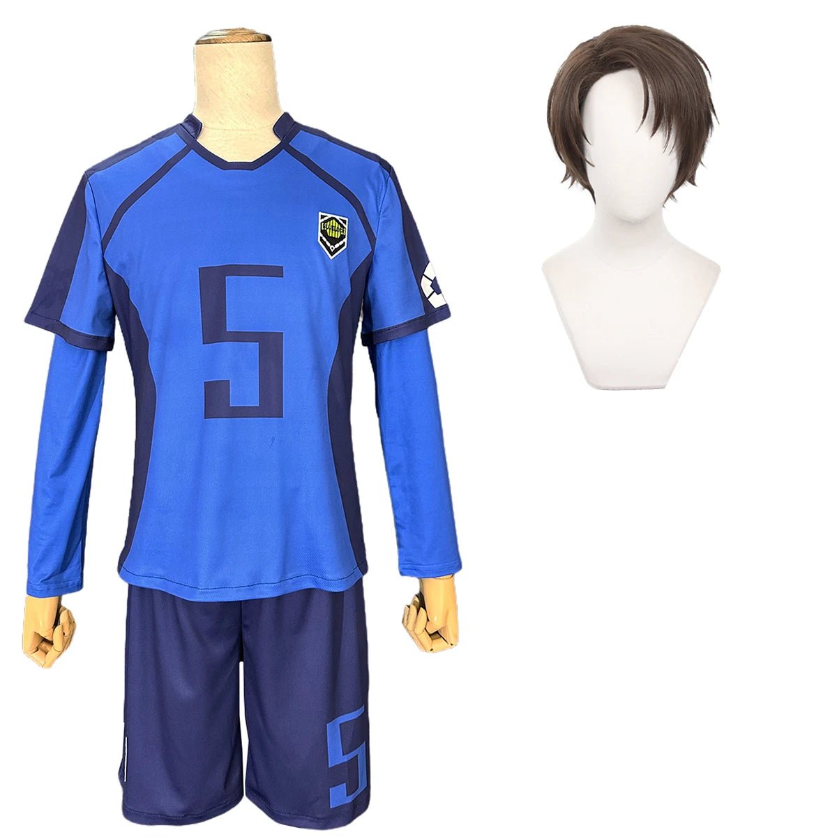 Perruque Cosplay Anime Blue Lock pour Isagi, Bachira, Chigiri, Nagi et plus