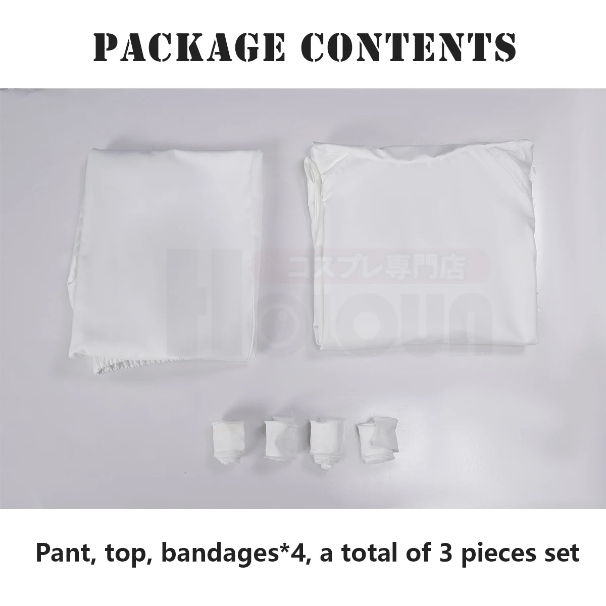 Costume Cosplay Kashimo Hajime Jujutsu Kaisen Anime - Perruque Bleue, Haut Blanc, Pantalon Élastique