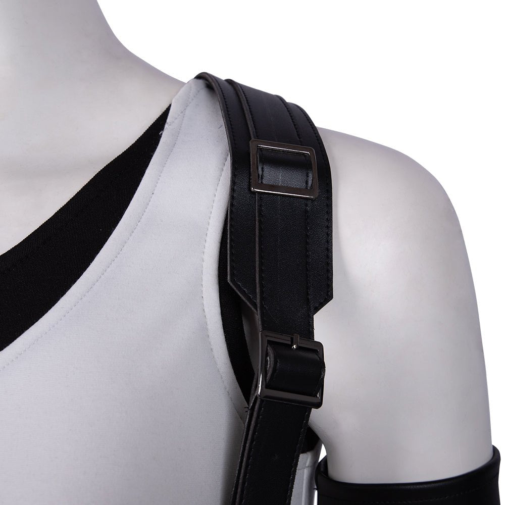 Costume Cosplay Tifa Nouvelle Version Final Fantasy VII Remake - Tenue de Jeu de Haute Qualité