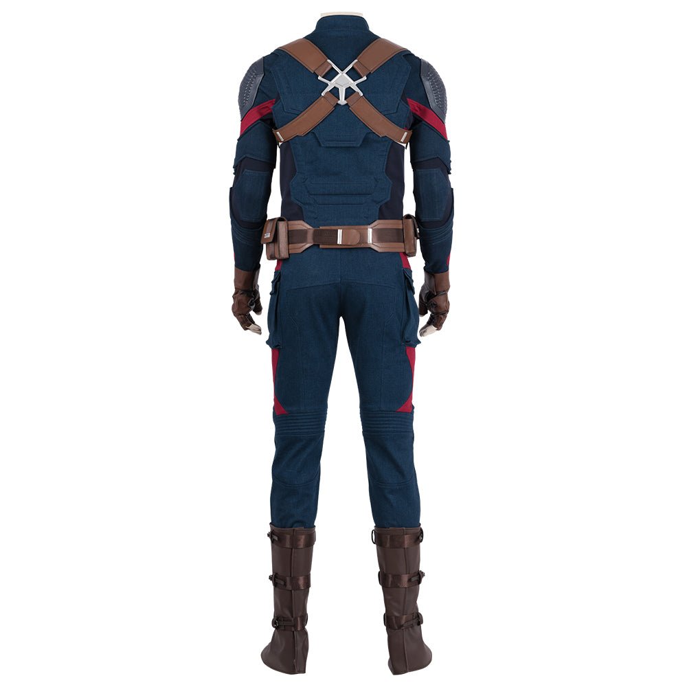 Costume Cosplay Captain America Avengers: Endgame - Réplique de Film de Qualité Premium