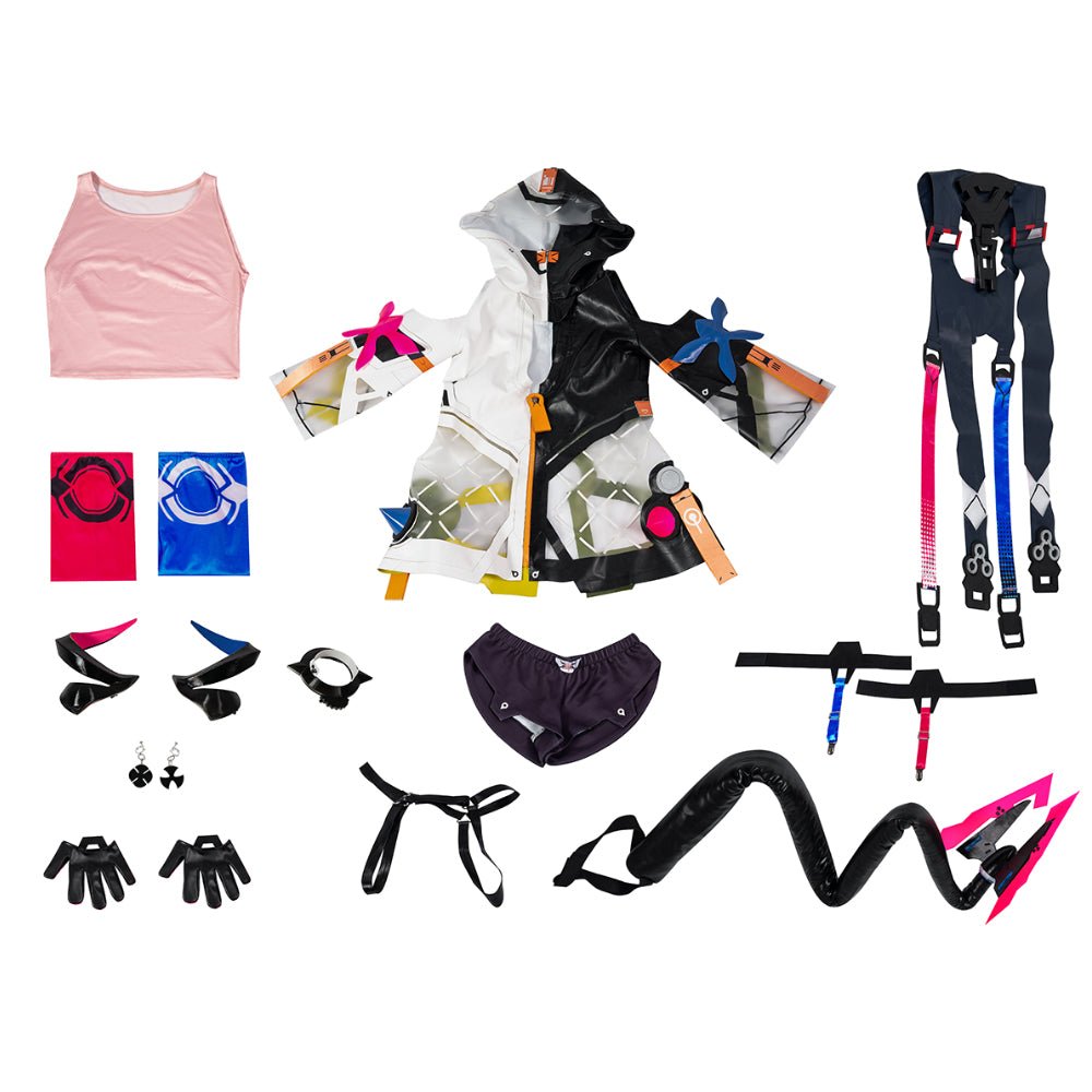 Costume Cosplay Honkai Impact 3rd Delta - Tenue Inspirée du Jeu pour Halloween et Carnaval