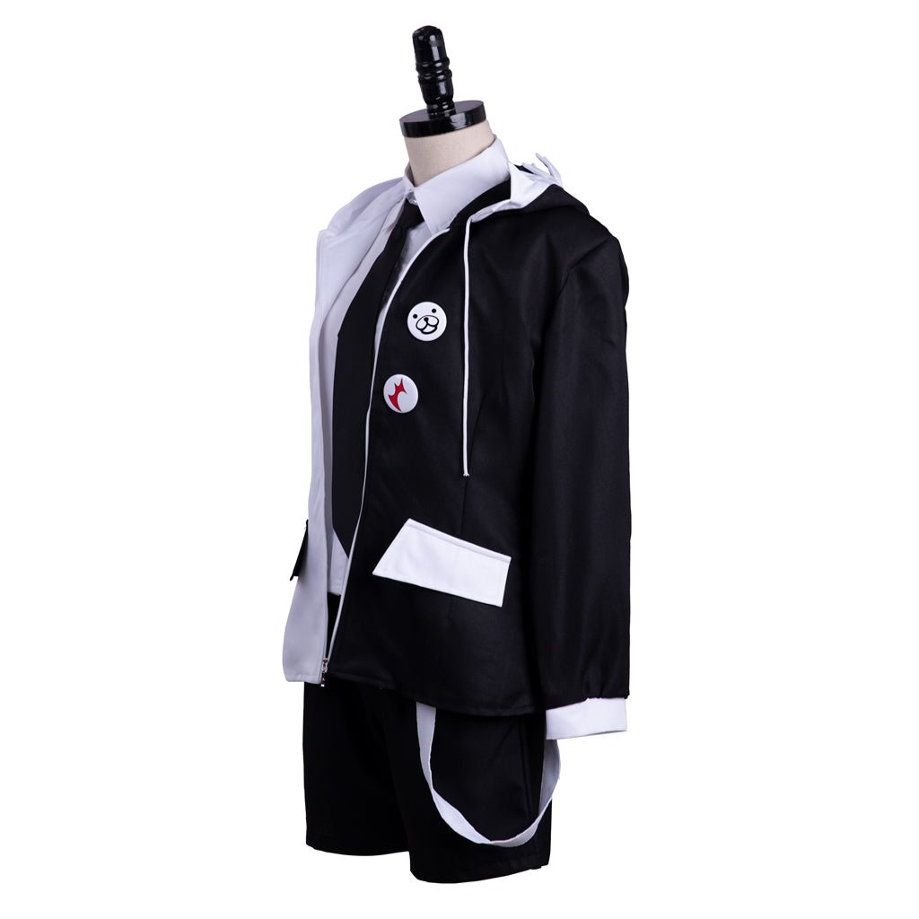 Costume Cosplay Danganronpa Monokuma Complet - Tenue Ours Noir et Blanc