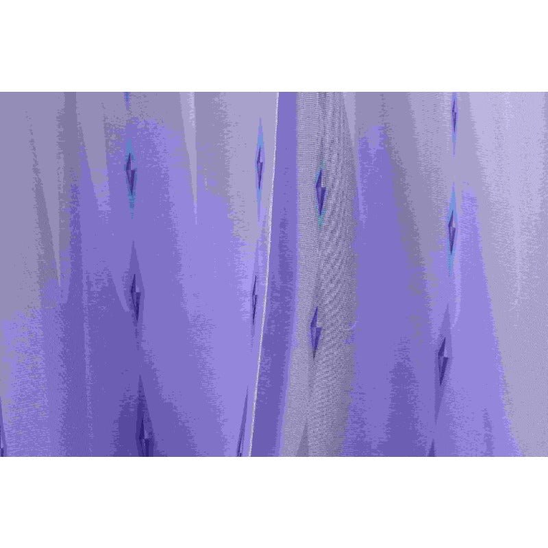 Robe de scène Cosplay Princesse Elsa à manches longues pour femmes - Costume Frozen