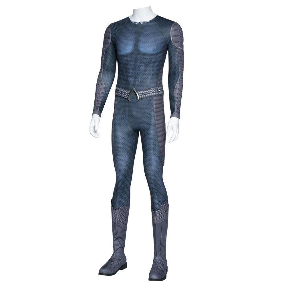 Costume Cosplay Aquaman 2 Arthur Curry Combinaison Zentai Chaussures Halloween