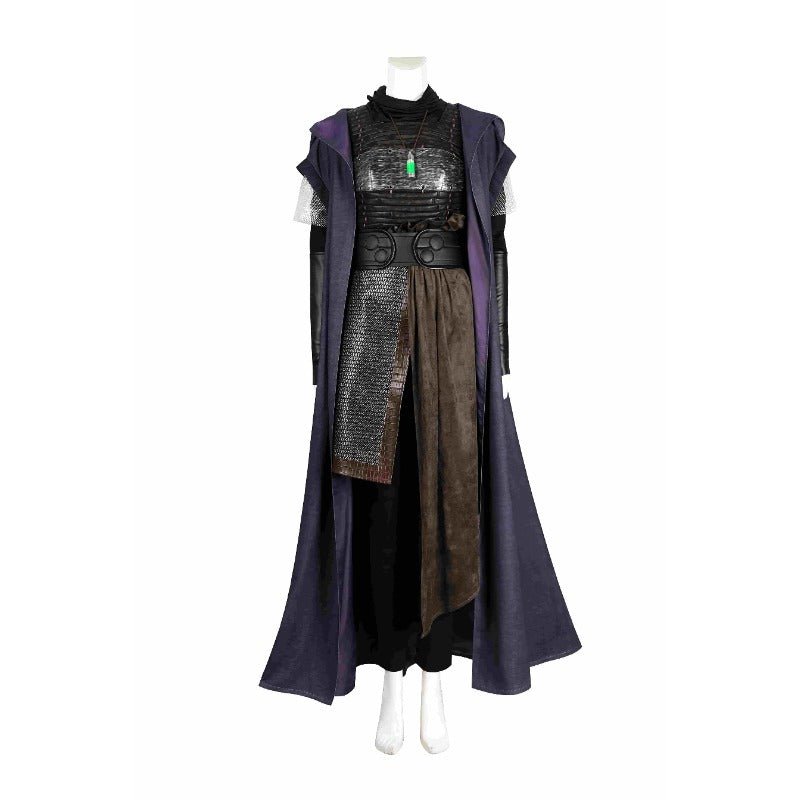 Costume Cosplay Mae Assassin Cape à Capuche Robe Ensemble Complet pour Femmes - Halloween & Carnaval