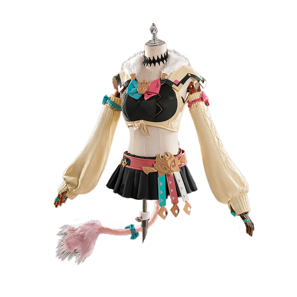 Costume Cosplay Valessa Genshin Impact - Tenue de Personnage de Jeu de Haute Qualité