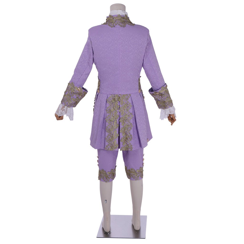 Costume Homme Rococo Violet 18ème Siècle - Inspiré de Marie Antoinette | Série Médiévale L'AniMirage