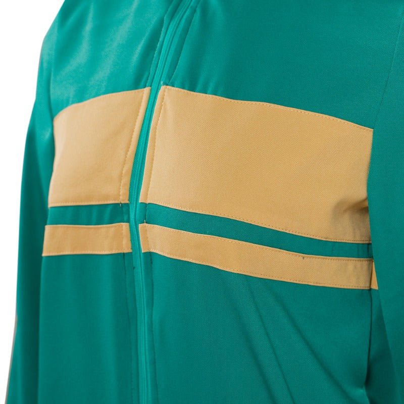 Costume Cosplay Scott Pilgrim Kim Pine Veste Verte & Jupe pour Femmes Tenue d'Halloween