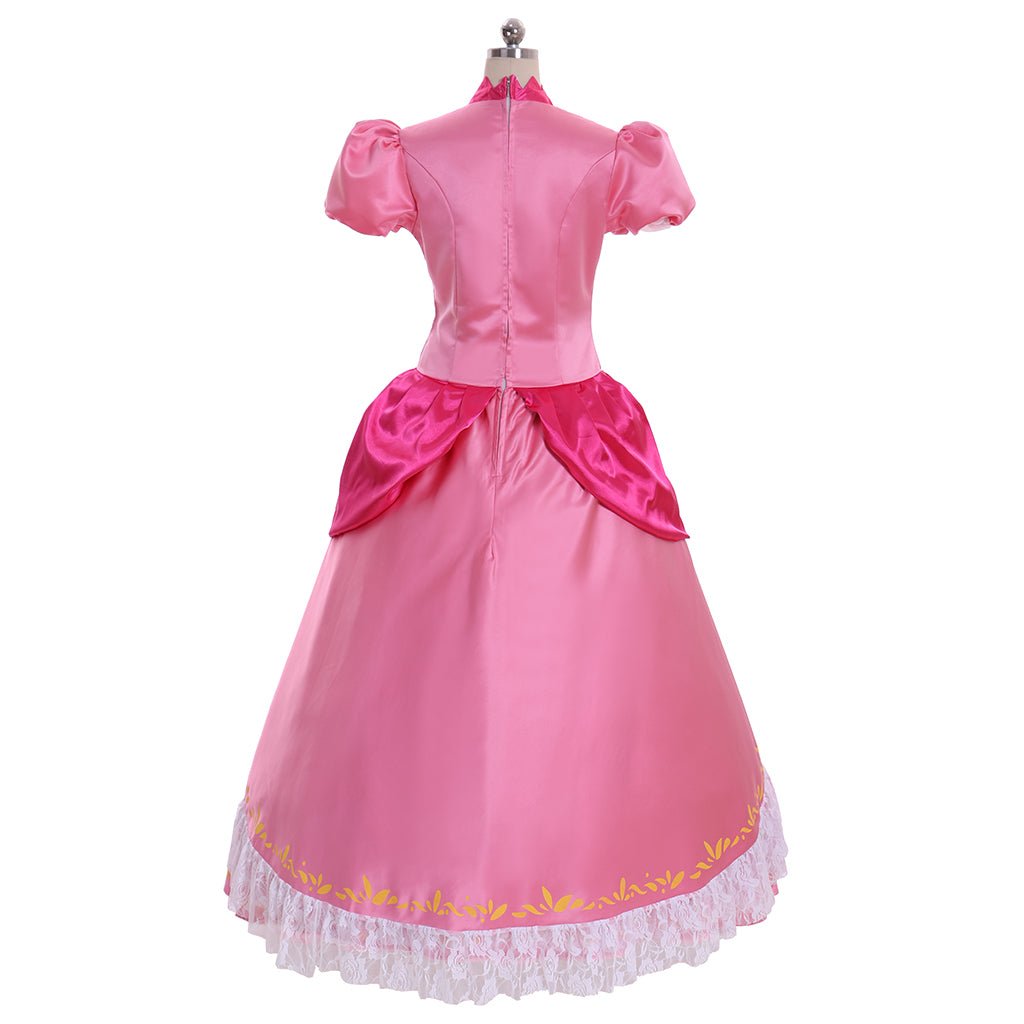 Costume Cosplay Princesse Daisy | Robe de la Sœur de Peach de la Série de Jeux