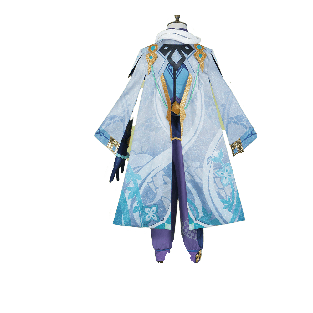 Costume Cosplay Baizhu Genshin Impact – Tenue de Jeu Immersive pour Hommes