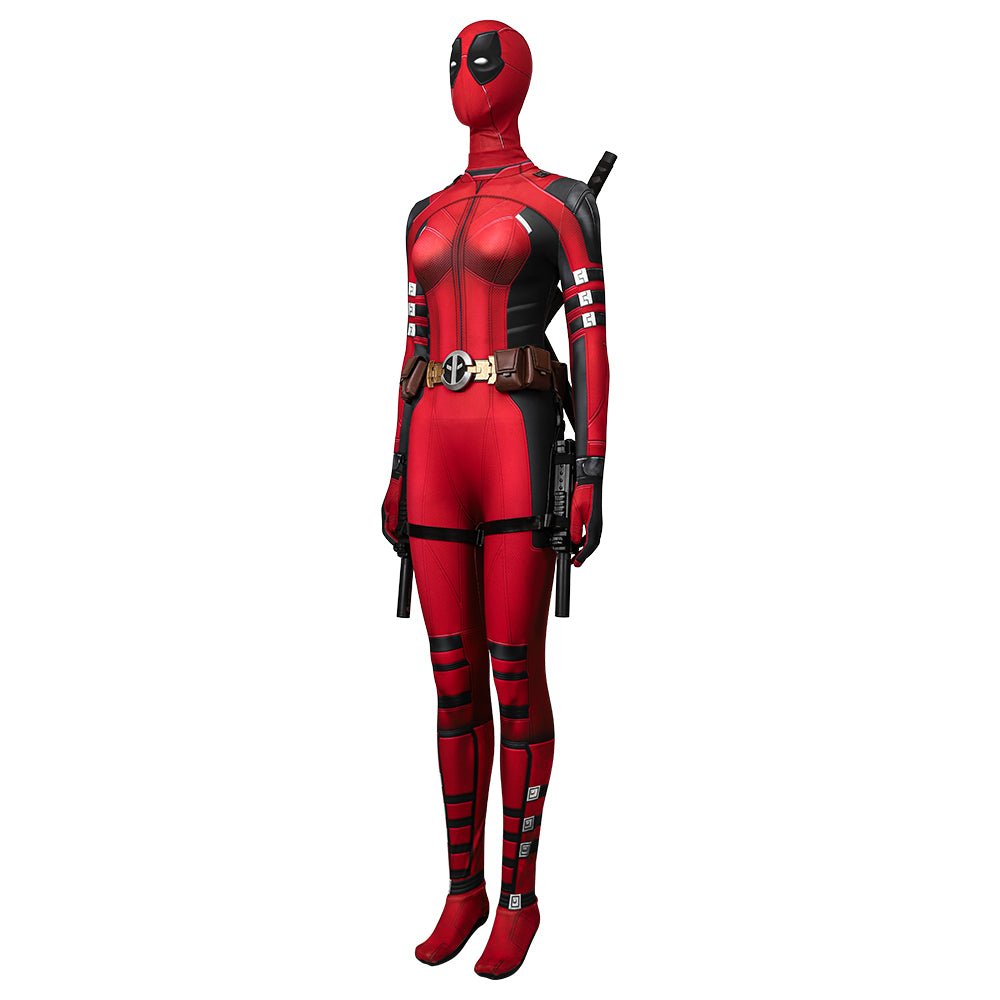 Deadpool 3 Hoodie Cosplay Femme – Inspiré par Deadpool & Wolverine, Wade Wilson Kidpool