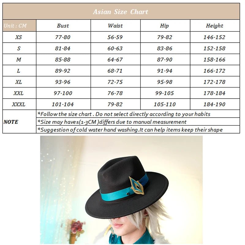 Costume Cosplay Aventurine Honkai Star Rail - Colleagues de Topaz pour Hommes, Fête d'Halloween