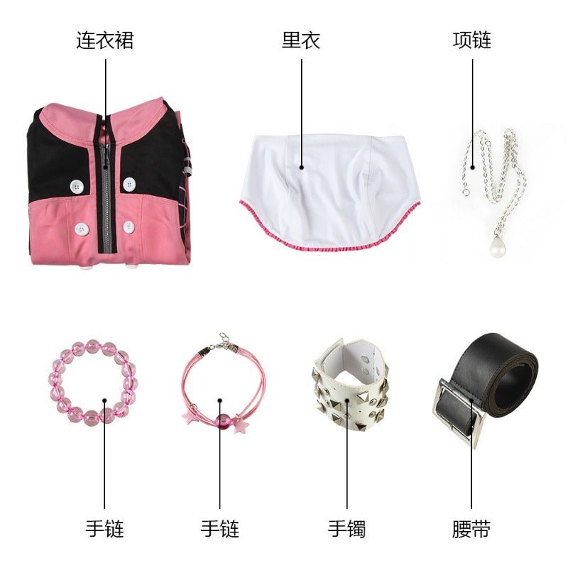 Costume Cosplay Kairi Kingdom Hearts III - Tenue de Combat pour Femme Halloween & Carnaval