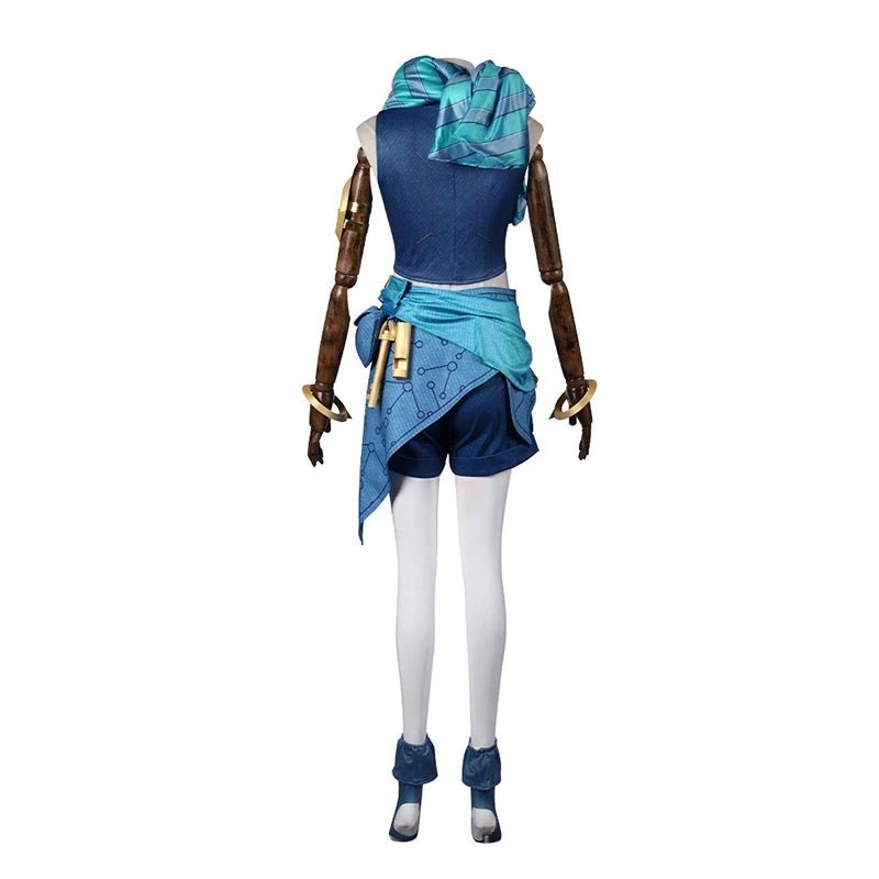Jeu LOL L'Aspect du Crépuscule Zoe Costume Cosplay Femme Costume Cosplay Tenue Halloween Ensemble Complet