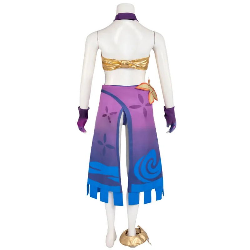 Costume Cosplay LOL Pool Party Syndra - Robe Sexy pour Halloween et Carnaval