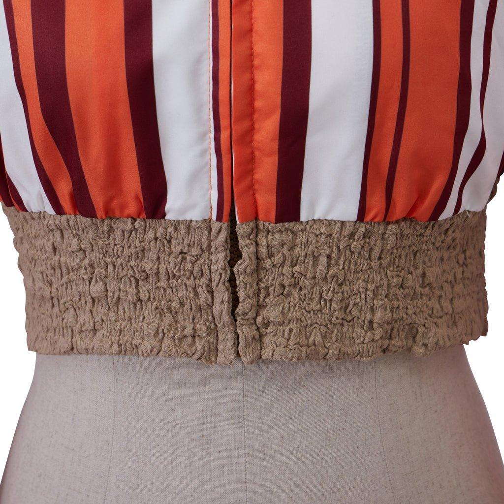 Costume Cosplay Donna Sheridan Mamma Mia pour Femme - Combinaison avec Ceinture | Tenue de Spectacle Musical Broadway