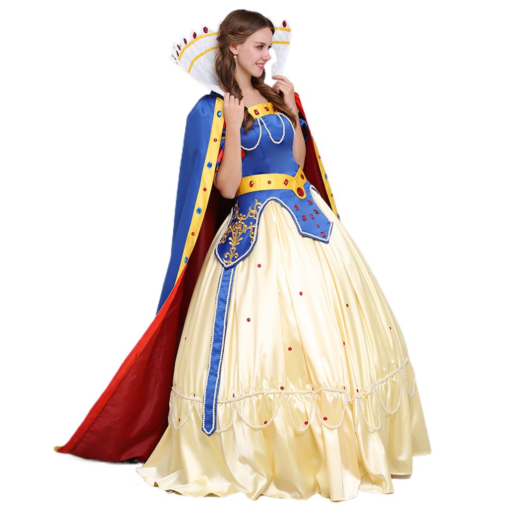 Série de Costumes Cosplay Disney Blanche Neige, Reine Maléfique et Prince