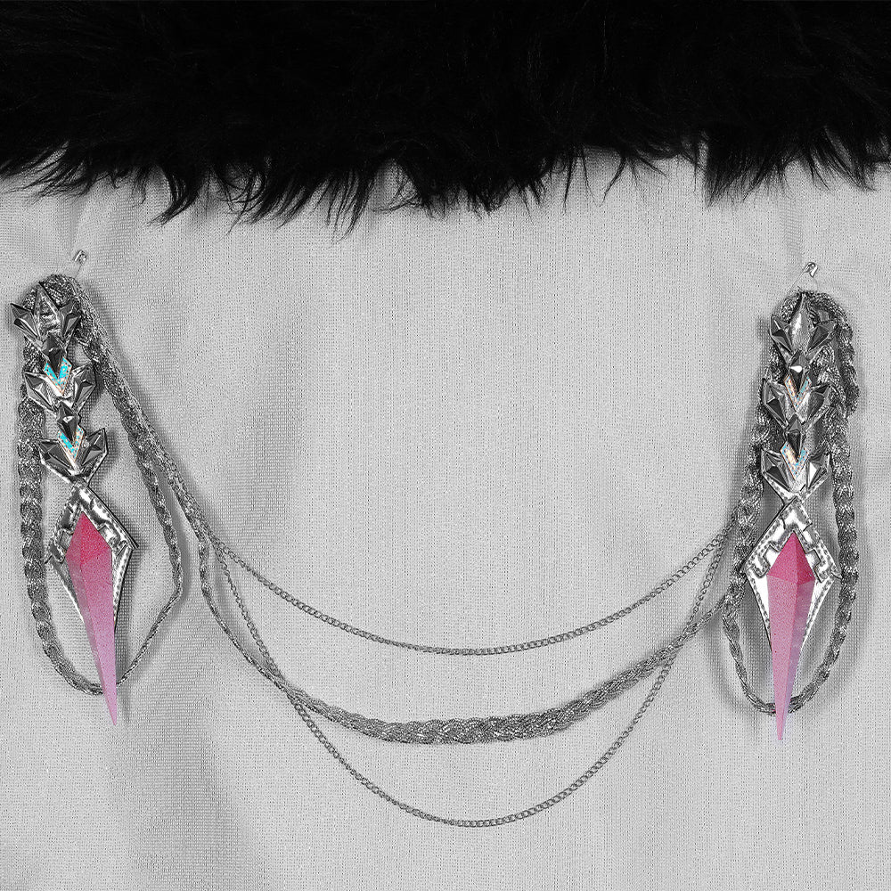 Costume Genshin Impact Cape Fatui Pierr Pantalone Tartaglia Harlequin Docteur Sandrone Columbina Regretor