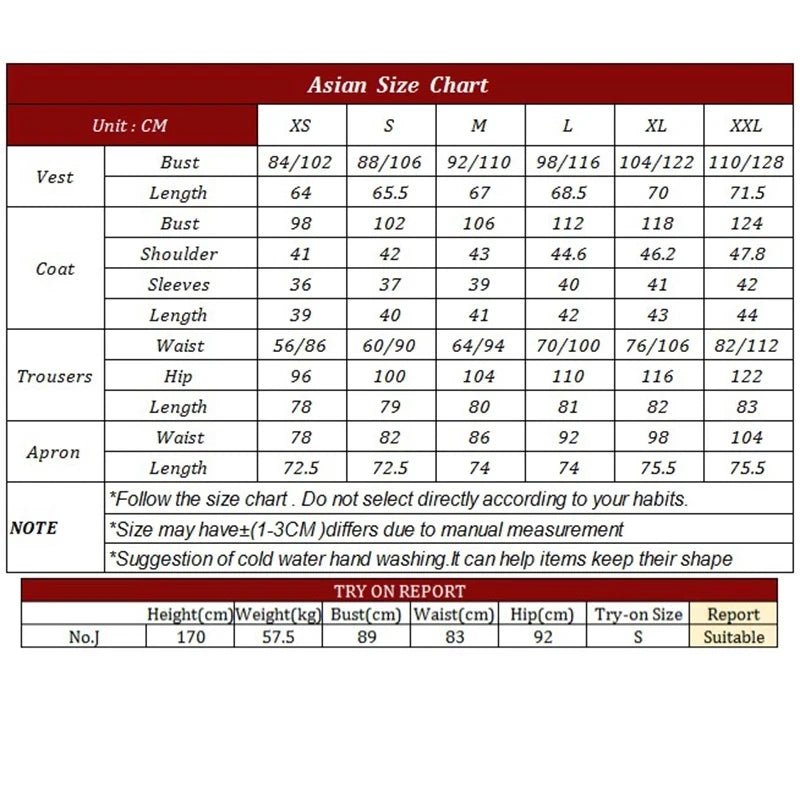 Costume Cosplay Thoma de Genshin Impact pour Homme - Ensemble Complet avec Coiffure pour Halloween