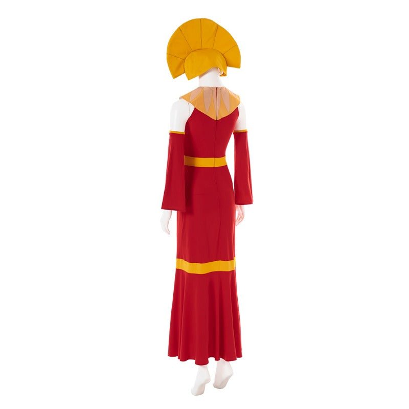 Costume Cosplay Empereur Kuzco - Tenue Royale avec Chapeau pour Hommes Halloween