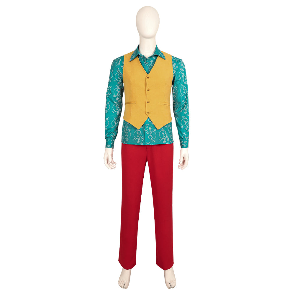 Costume Cosplay Joker 2: Folie à Deux Costume Rouge - Réplique de Qualité Supérieure