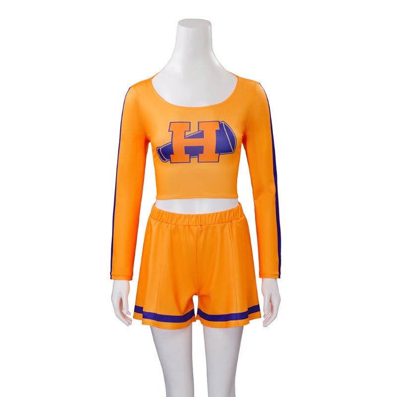 Costume de Cheerleader Buffy pour Filles Lycée - Ensemble Cheerleading Deux Pièces