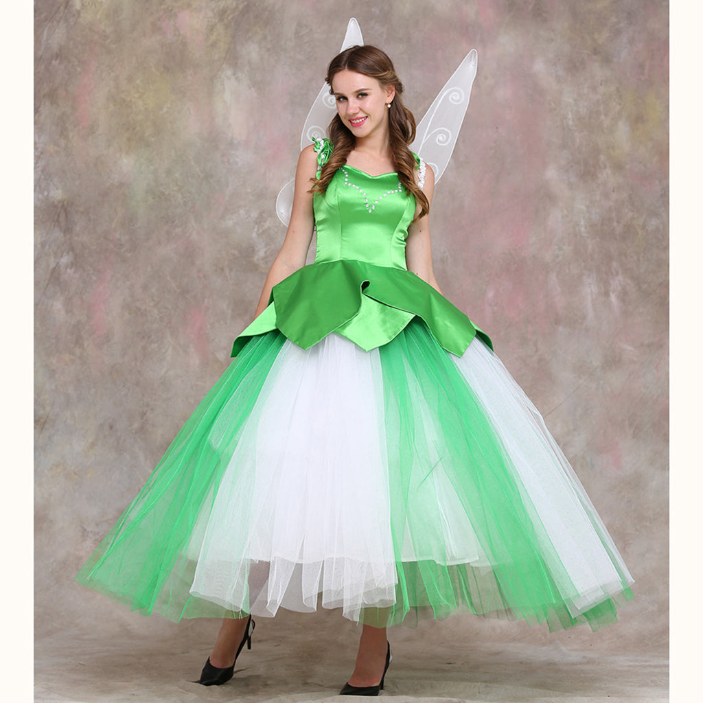 Costume de Cosplay Tinker Bell Série Disney | Tenue de Fée pour Halloween, Fêtes et Événements Cosplay