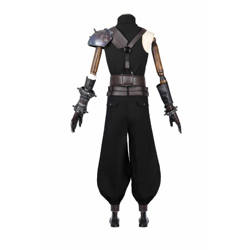 Costume Cosplay Cloud Strife FF VII Renaissance avec Perruque et Tenue pour Halloween et Carnaval