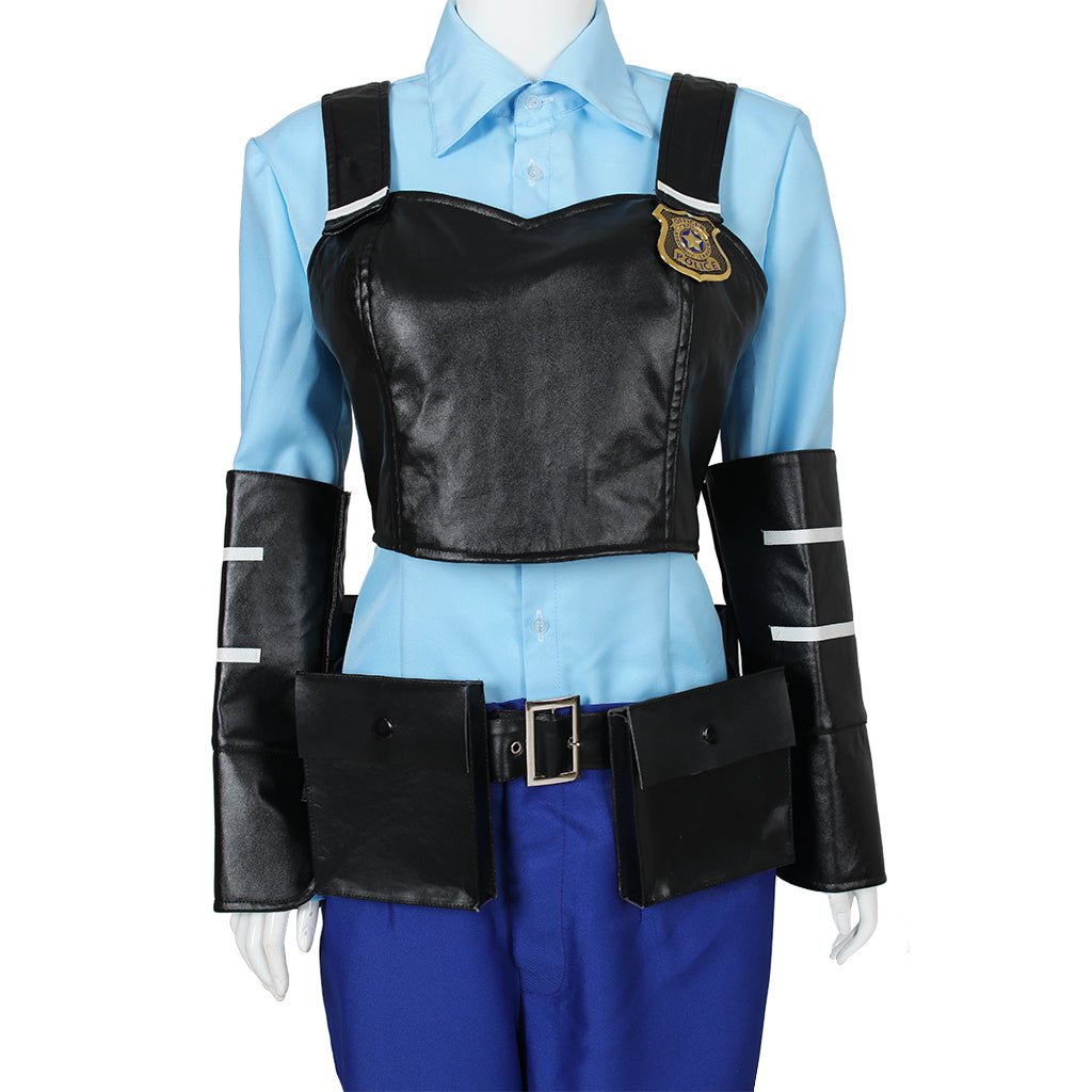 Costume Cosplay Adulte Judy Hopps Officier de la ZPD Uniforme de Police Fantaisie pour Femmes