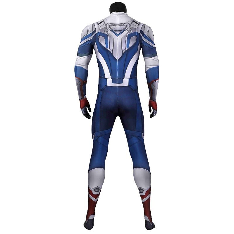 Costume Cosplay Sam Wilson 3D Imprimé – Le Faucon et le Soldat de l'Hiver