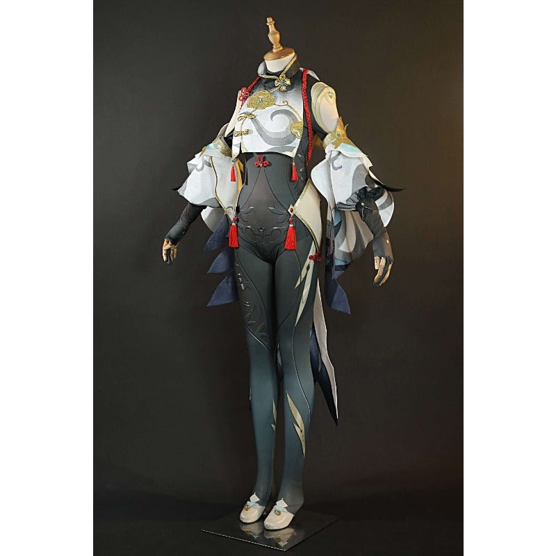 Costume Cosplay Shen He de Genshin Impact pour Adultes - Robe Halloween Cadeau