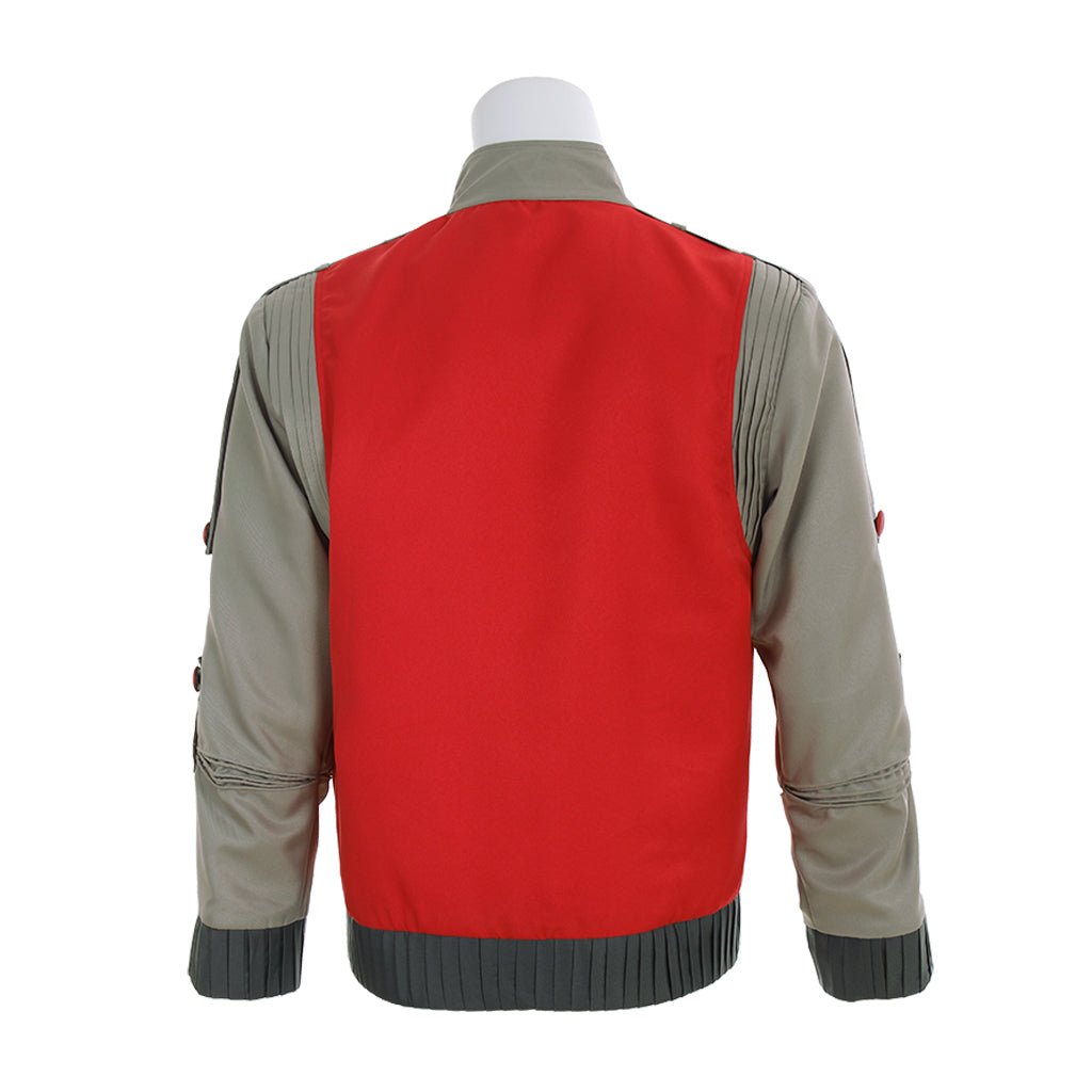 Costume Cosplay Retour Vers le Futur Veste - Orange, Blanc et Rouge