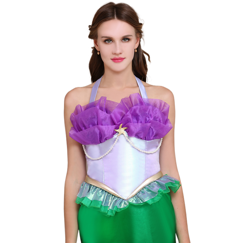 Costume Cosplay Ariel La Petite Sirène | Costume Disney Ariel pour Toutes les Versions | Série Cosplay