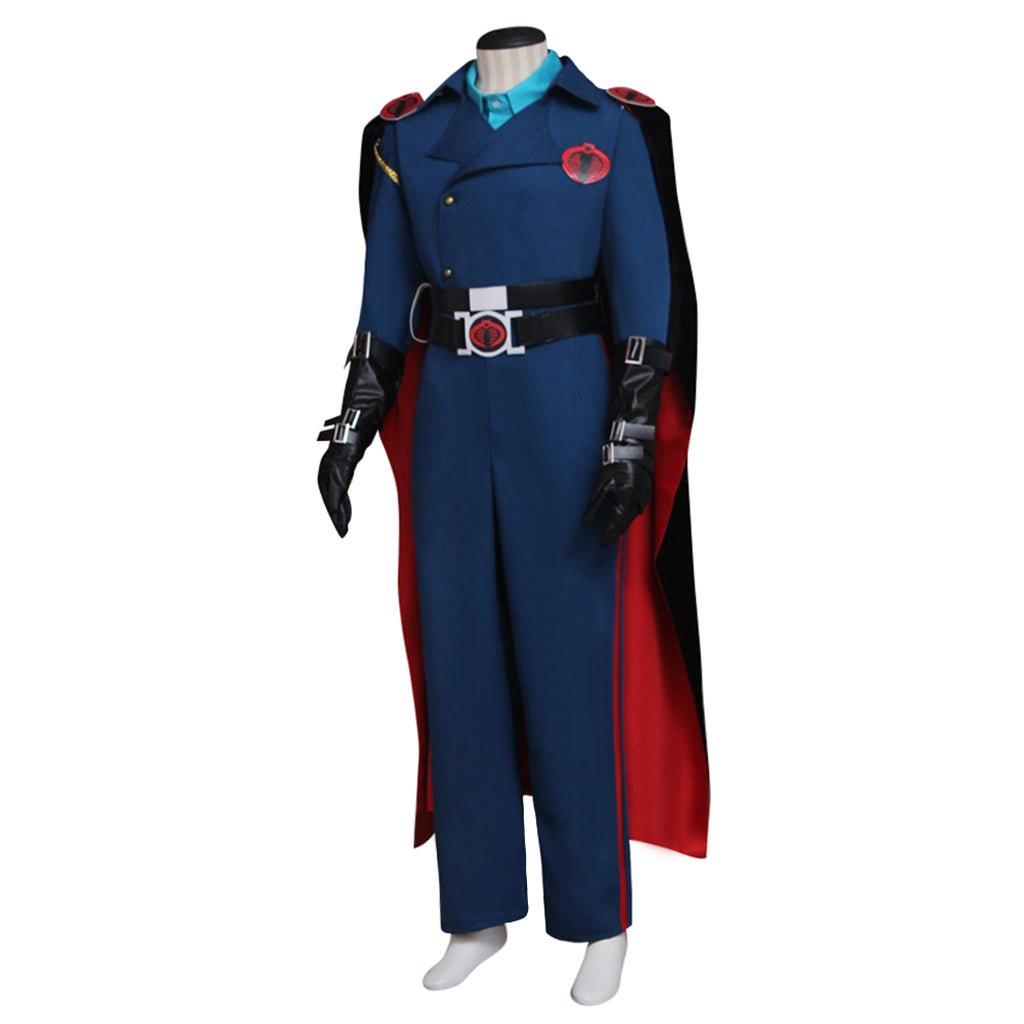 Costume Cosplay Commandant Cobra de G.I. Joe : L'ascension - Ensemble Complet Avec Cape