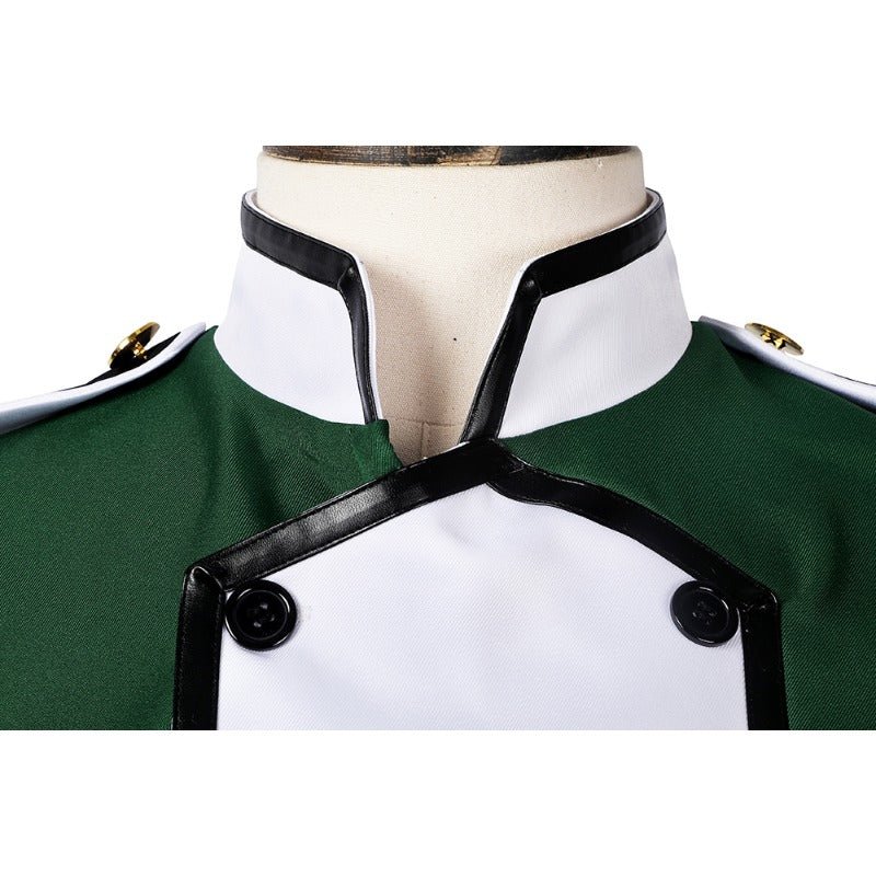 Ensemble de Costume Cosplay Chef Argent Riddle de Twisted Wonderland NRC Personnalisé