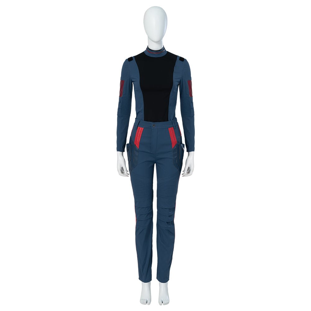 Costume Cosplay Guardians of the Galaxy Vol 3 Mantis Gamora - Uniforme d'Équipe Universel pour Femmes