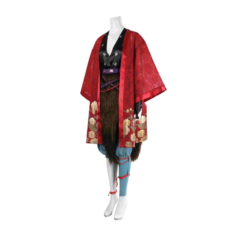 Costume Cosplay Pingping de Black Myth: Wukong Complet avec Oreilles et Tai pour Fête d'Halloween