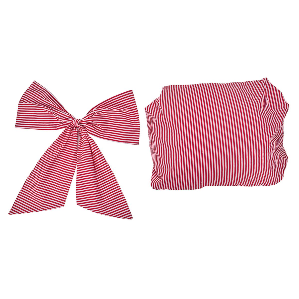 Robe Victorienne Rayée Rouge – Élégant Costume Cosplay pour les Amateurs d'Anime et de Gothique