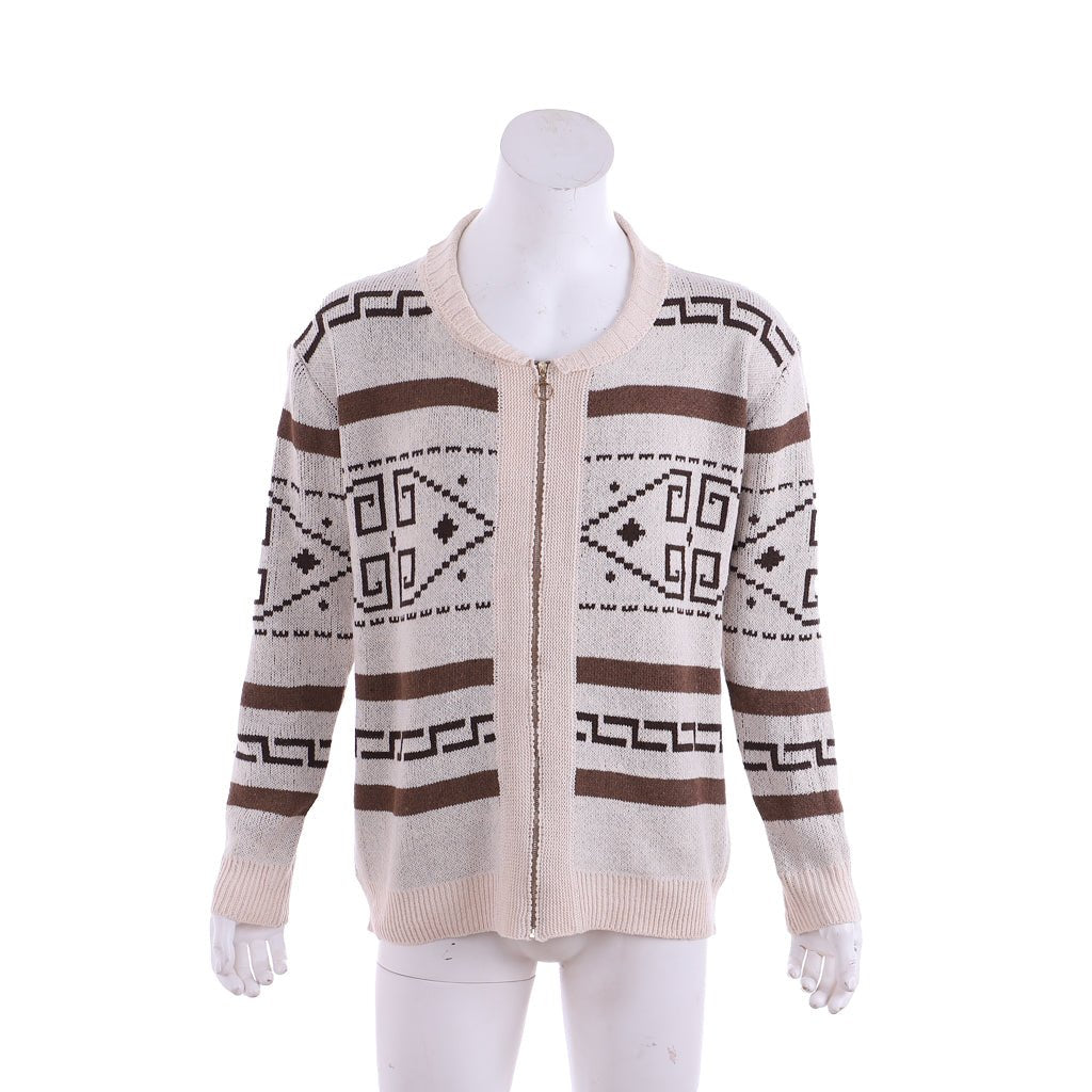 Pull Cosplay The Dude Big Lebowski Cardigan Zippé en Laine pour Hommes Adultes