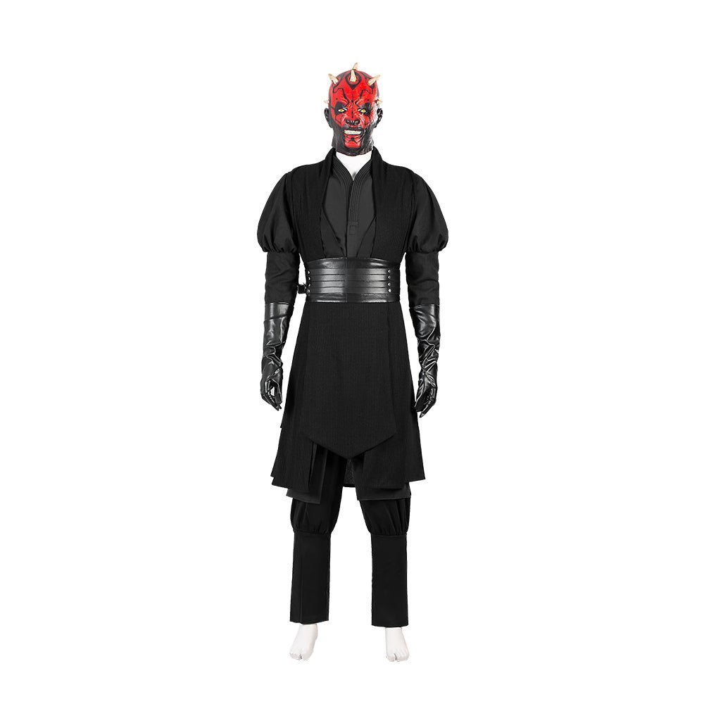 Costume Cosplay Darth Maul - La Menace Fantôme - Tenue Sith pour Halloween et Fans Star Wars