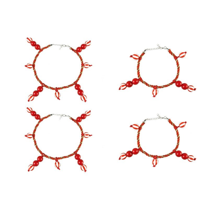 Costume Cosplay Joker Le Clown Danseur avec Écharpe Blanche et Accessoires - Déguisement Halloween